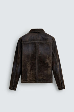 FLOCKED VELVET JACKET - Zara фото 6