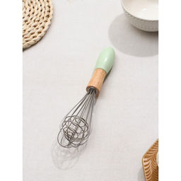 Венчик для взбивания Доляна «Камея», 25×5.5 см, зелёный