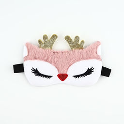 Маска для сна новогодняя Олененок, 18.5?12 см - Сима-ленд фото 2