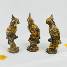 Статуэтка Попугай из Яшмы