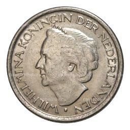 25 центов 1948 года Нидерланды