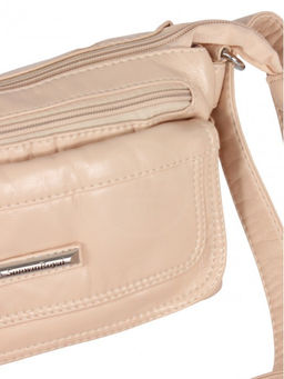 Сумка женская искусственная кожа Guecca-104, 3 отд, плечевой ремень, св, бежевый SALE 264069 - Adelia фото 8