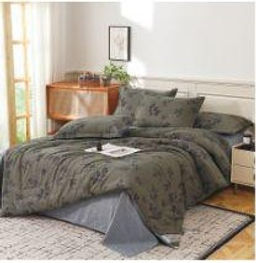 КПБ с одеялом простыней и наволочками KOLOCO 33-78 КОРИЧНЕВЫЙ