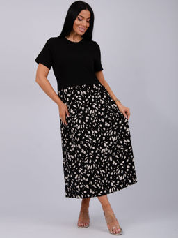 Платье Виттория, вискоза/кулирка До 60 размера - Малина фото 51