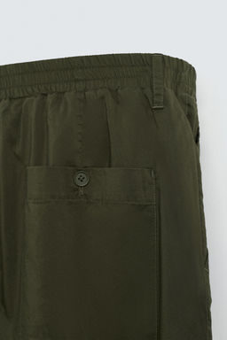 LIGHTWEIGHT RELAXED FIT TROUSERS - Zara фото 20