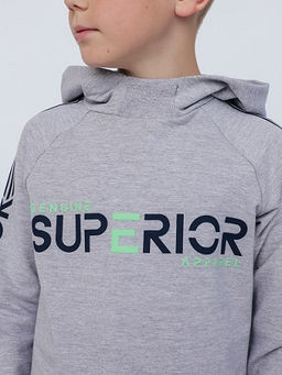 CRB wear / CWJB 90111-11 Комплект для мальчика (толстовка, брюки),светло-серый меланж/Ex.Cherubino