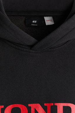 Sudadera estampada con capucha Oversized Fit - H&m фото 3
