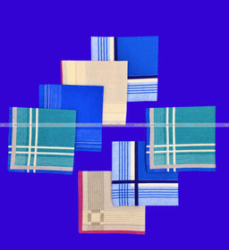 Цена за 10 пар. Носовые платки мужские арт. А19