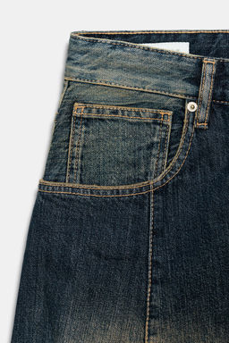 TRF OVERSIZE MID-WAIST JEANS - Zara фото 18