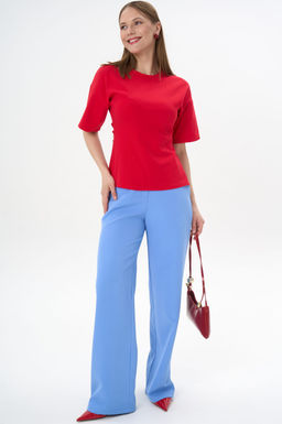 Футболка с завязками Николь (красный) - Эльза фото 18