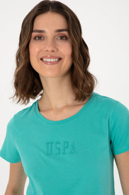 Kad_n Mint Bisiklet Yaka Ti__rt Sepette S_rpriz _ndirim - U.s. polo assn фото 2