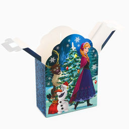 Коробка складная новогодняя С Новым годом, 17 ? 25 ? 8 см