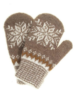 Варежки детские "Снежинка" 3 цвета 0608-20