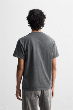 FADED PRINTED T-SHIRT - Zara фото 3