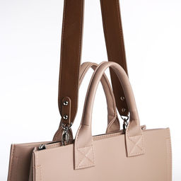 Сумка женская тоут TEXTURA на молнии, 33×9×23 см, бежевая