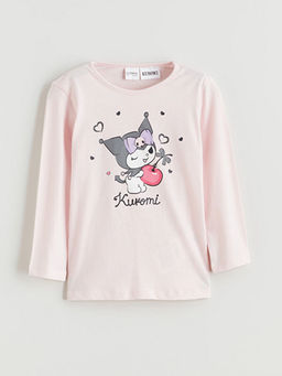 Kuromi Bask?l? K?z ?ocuk Pijama Tak?m?