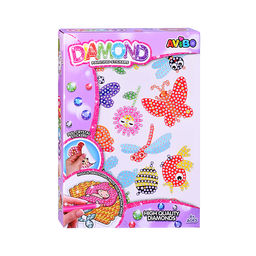 Мозаика алмазная "Насекомые" в коробке