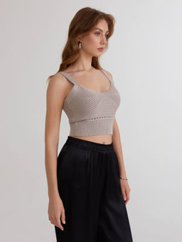 CONTE LDK2460 Топ женский beige - Conte elegant фото 3