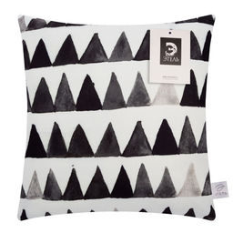 Наволочка декоративная Этель АкварельТреугольники 40 х 40 см, велюр  фото 5