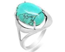Кольцо из серебра бирюза пресс., КП90