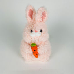 Мягкая игрушка Зайка с морковкой 25 см (арт. 3847/25) - Storyland фото 15