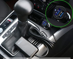 Зарядное устройство автомобильное Buro 4 USB 1.8 м  фото 3