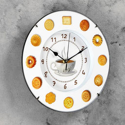 Часы настенные классические «Печеньки», серия: Кухня, d=30 см