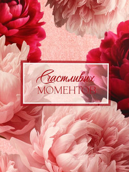 Цена за 2 шт. Пакет подарочный вертикальный Счастливых моментов, 25.5?30?9 см