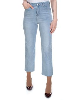 10106 BLUE Джинсы короткие женские AMG JEANS
