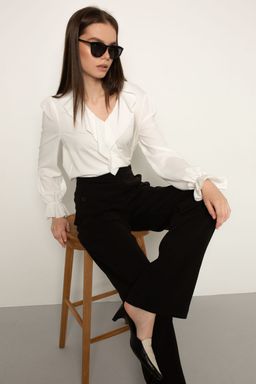 Блуза AURA 2055-176 молочный  фото 2