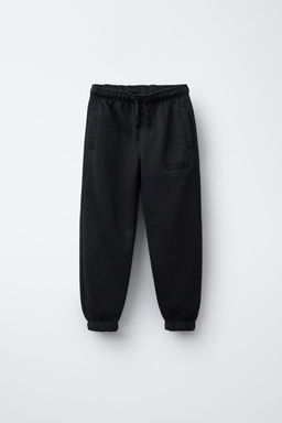 EMBROIDERED TEXT JOGGERS - Zara фото 17