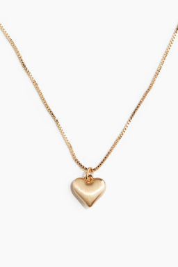 Collar con colgante de corazon - H&m фото 2