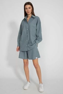 Льняная рубашка 4073 - Kivviwear фото 2