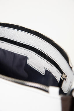 Сумка женская Ц-549/2.1 белый+коричневый - Protege фото 6