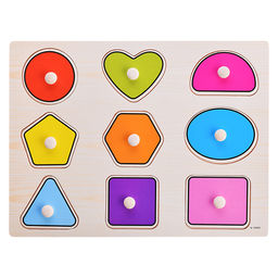 Пазл-вкладыш Яркие формы