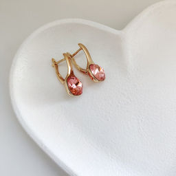 Серьги с кристаллами Swarovski