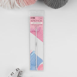 Цена за 8 шт. Крючок для вязания, с тефлоновым покрытием, d = 2,5 мм, 15 см