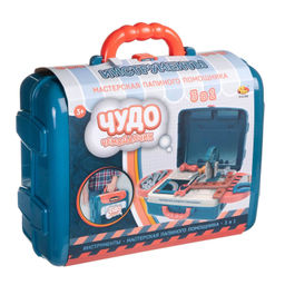 Чудо-чемоданчик. Набор Мастерская папиного помощника, 3в1 - Abtoys фото 3
