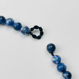 Бусы детские из Содалита - Радуга самоцветов фото 4