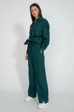 Льняная рубашка 4073 - Kivviwear фото 4