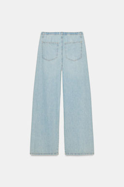 JEANS DENIM TRF FLUIDOS / Azul claro - Zara фото 6
