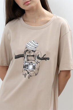 СОРОЧКА ЖЕНСКАЯ арт. 5501W-70126.4H-134.1281 - Almando melado фото 3