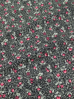 Импорт. хлопок Агапия цв.черный, ш.1.45м, хлопок-100%, 100гр/м.кв