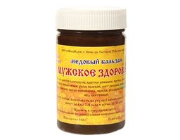 Медовый бальзам Мужское здоровье, 350 гр
