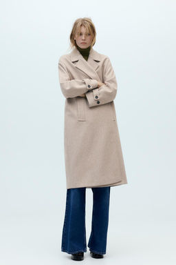 OVERSIZED SOFT COAT - Zara фото 10