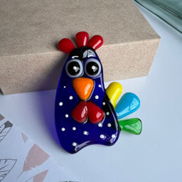 Брошь Курочка - Стрекоза фото 4