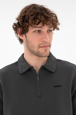 Мужская базовая толстовка Anthracit Неожиданная скидка в корзине - U.s. polo assn фото 2