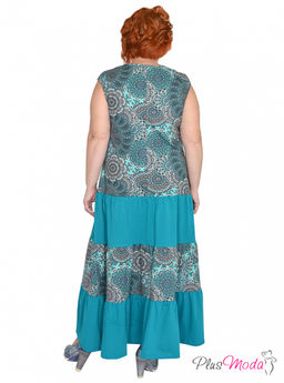 Платье Модель №1219 размеры 44-84 - Plusmoda фото 6