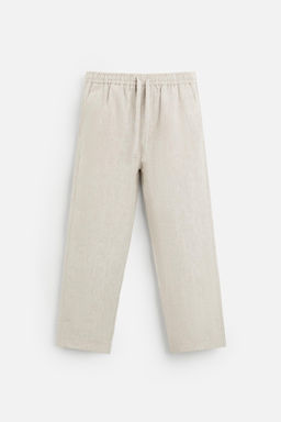 100% LINEN TROUSERS - Zara фото 50