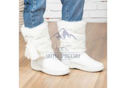 Унты женские Белые, литая подошва